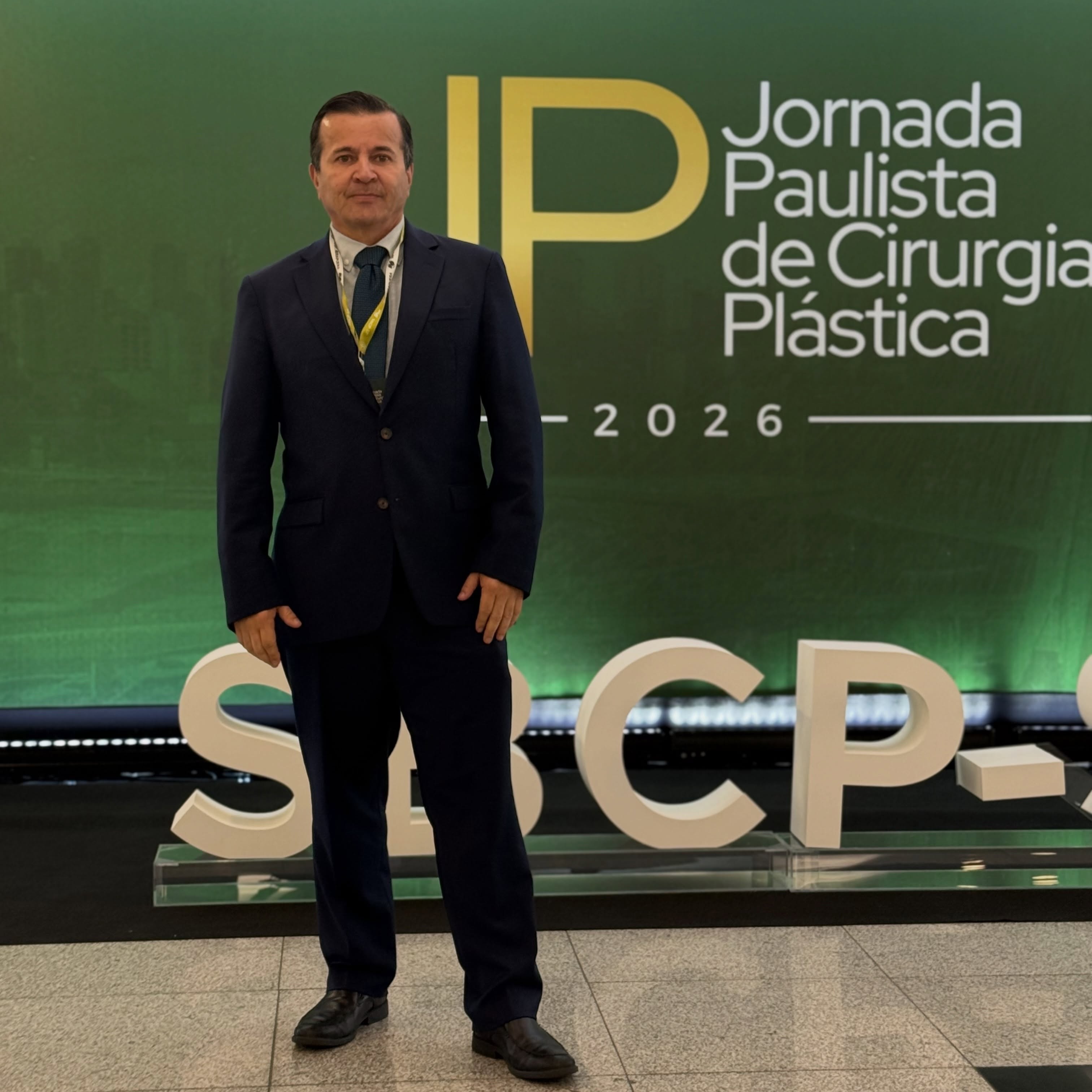 Dr. Arthur Barros em congresso da SBCP